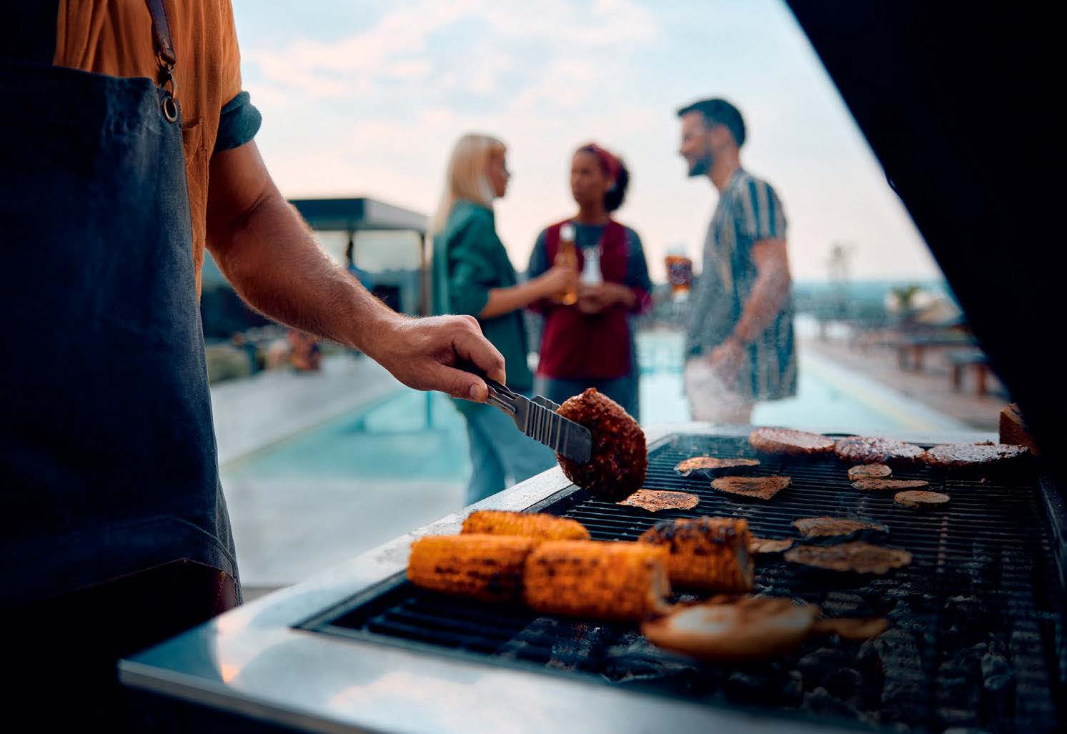 Family enjoying landscaped leisure zones at Sobha Orbis