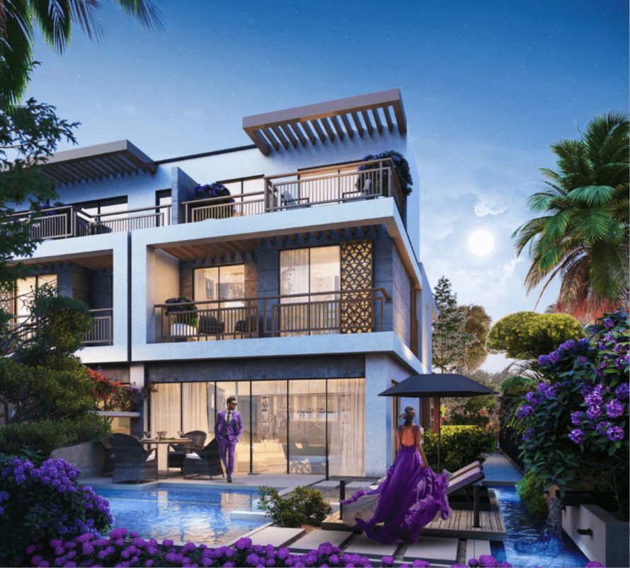 Modern 4-bedroom townhouses at DAMAC Violet