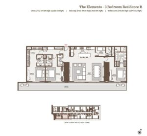 Akala by Arada DIFC Downtown Dubai Floor Plan