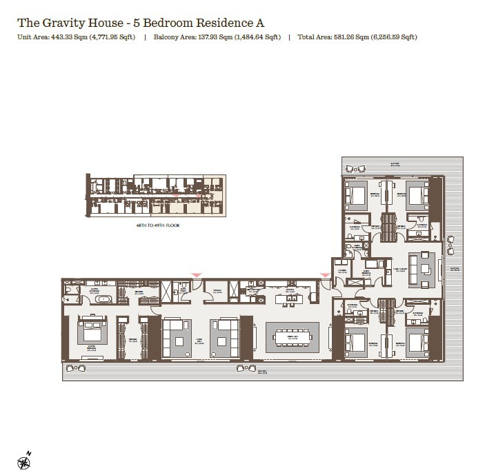 Akala by Arada DIFC Downtown Dubai Floor Plan