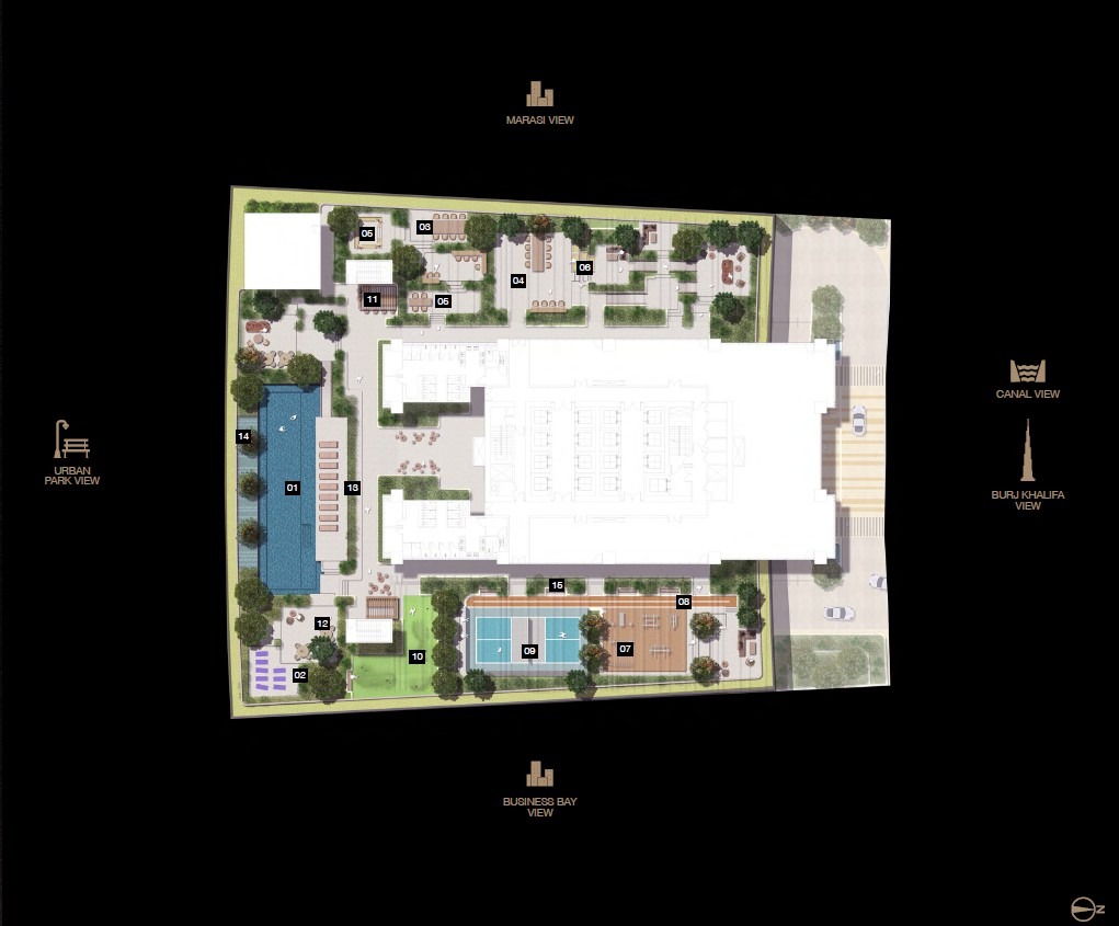 Burj Capital Business Bay amenities