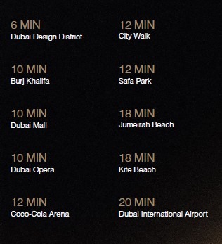 Burj Capital Business Bay location by le mas real estate