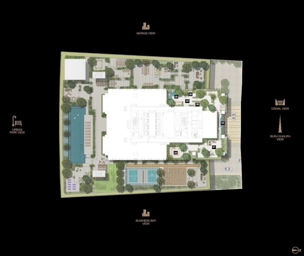 Burj Capital Business Bay amenities