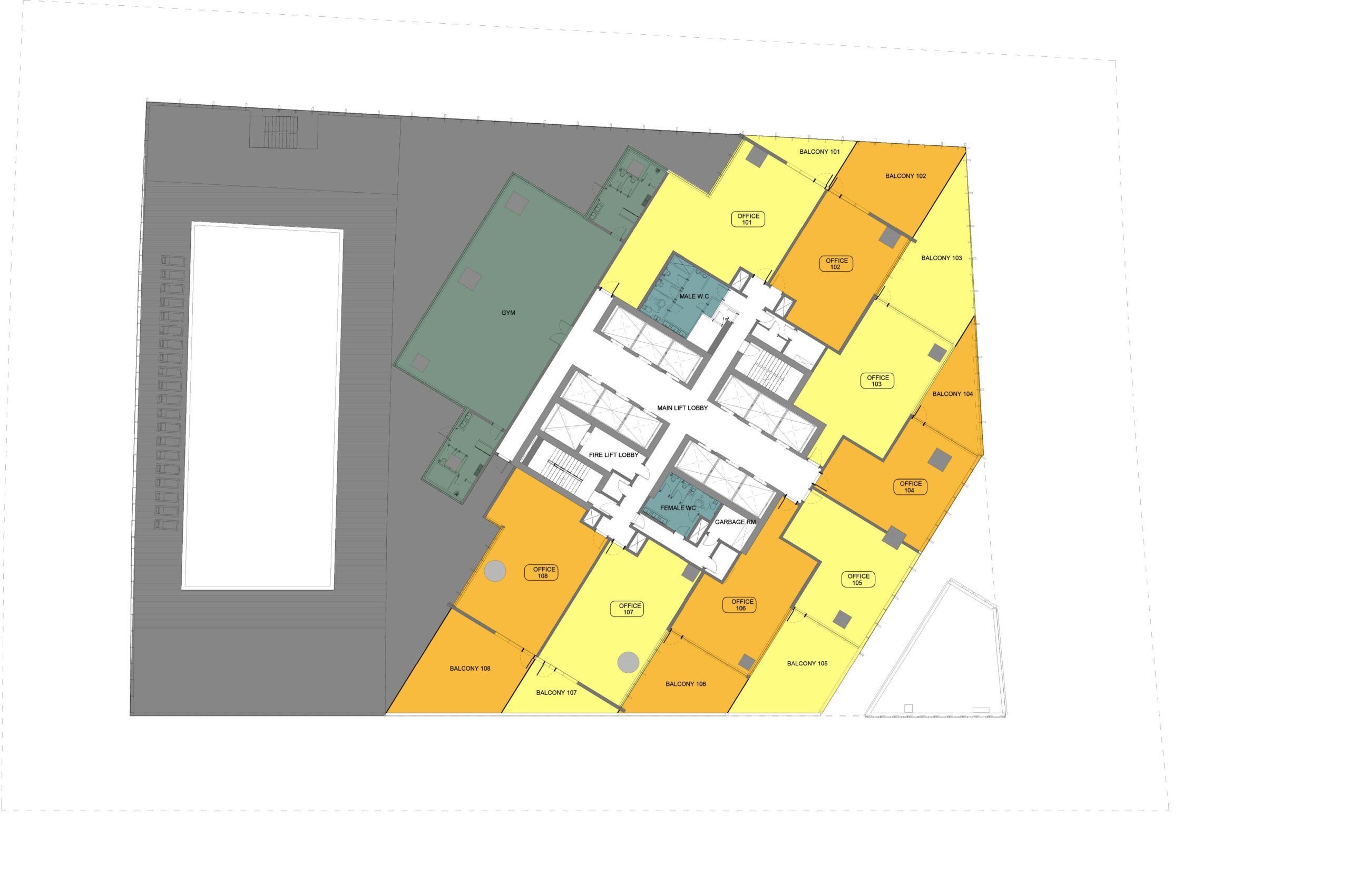Samana Bararai Floor Plan