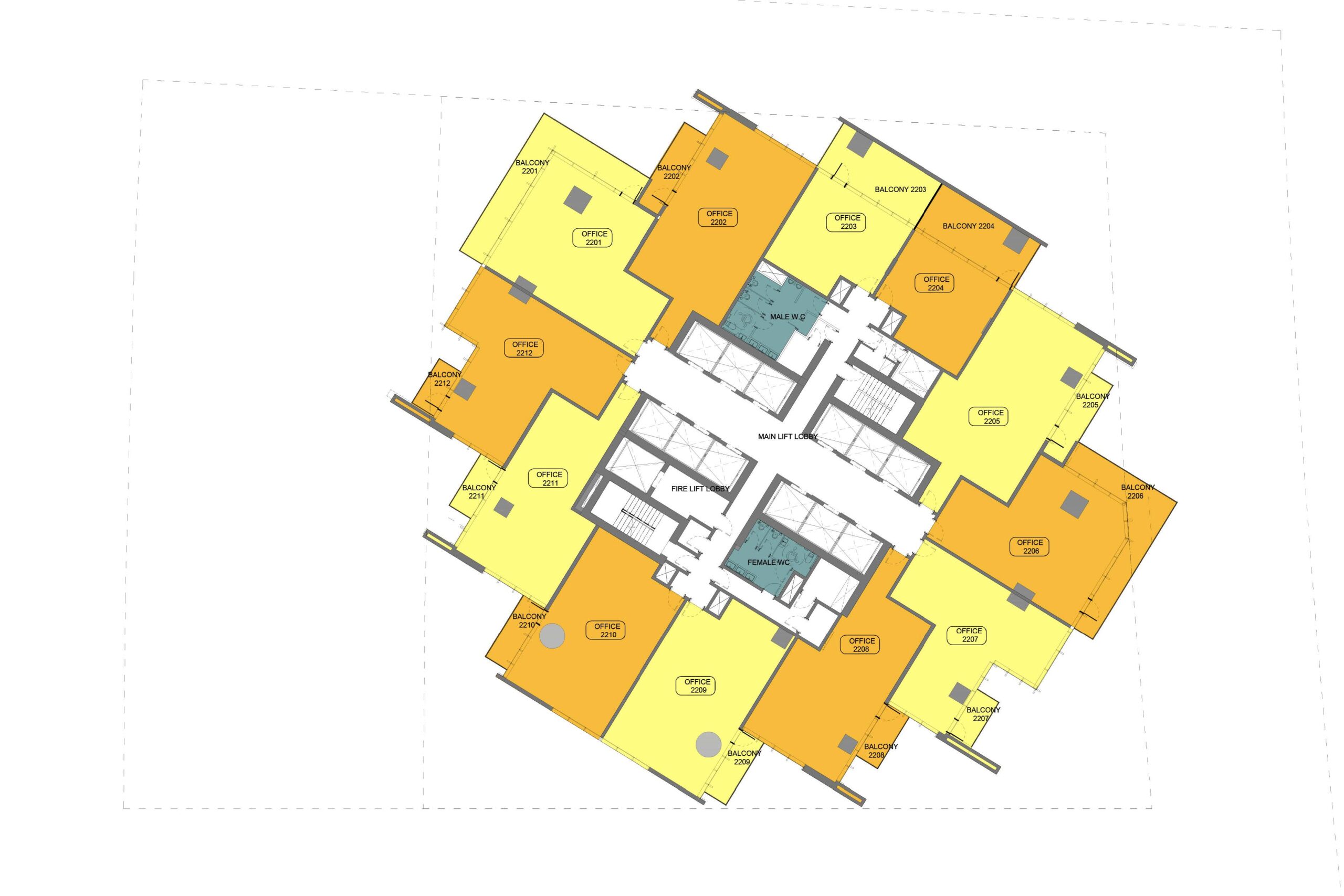 Samana Barari Avenue Floor Plan