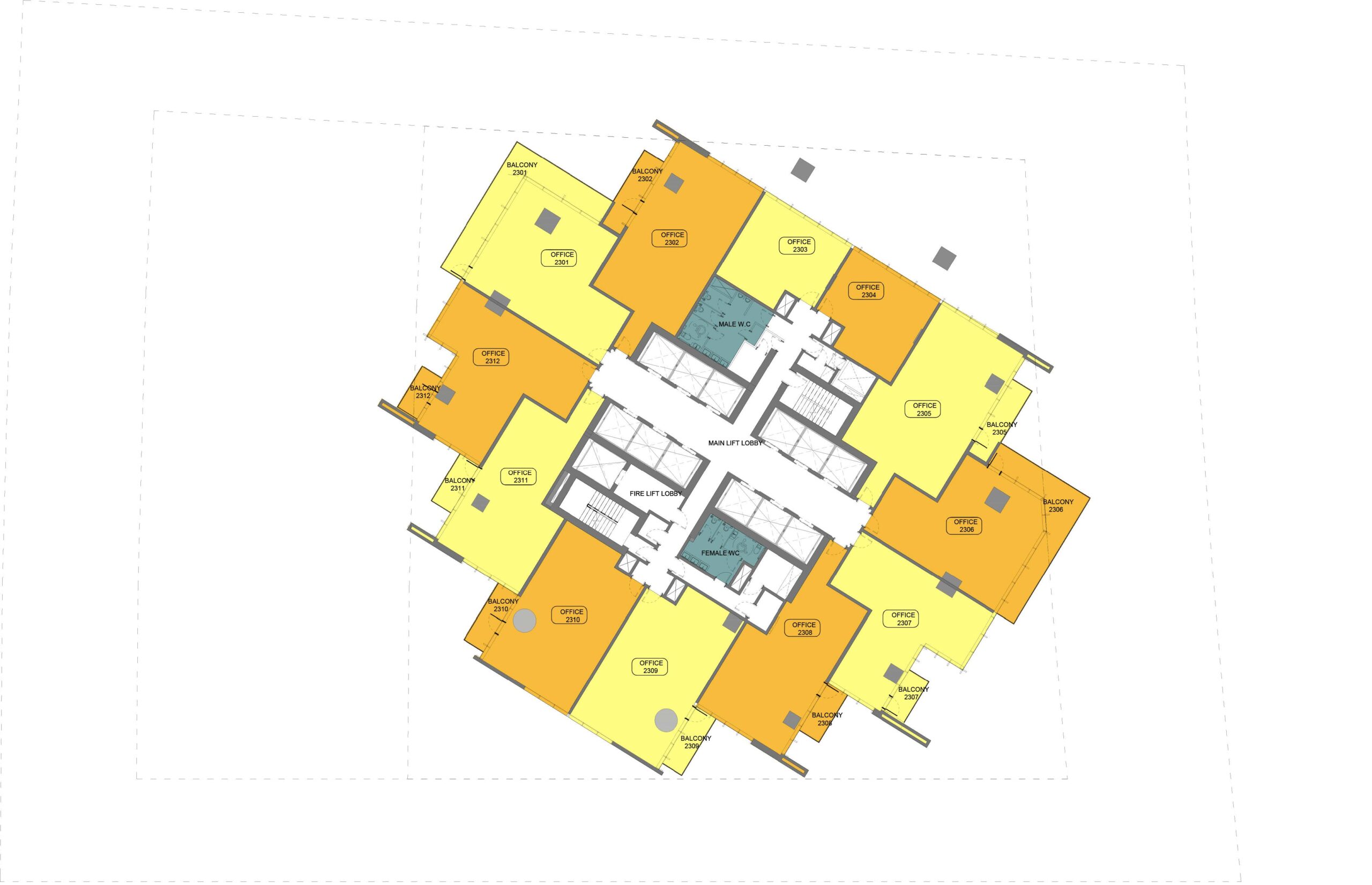 Samana Barari Avenue Floor Plan