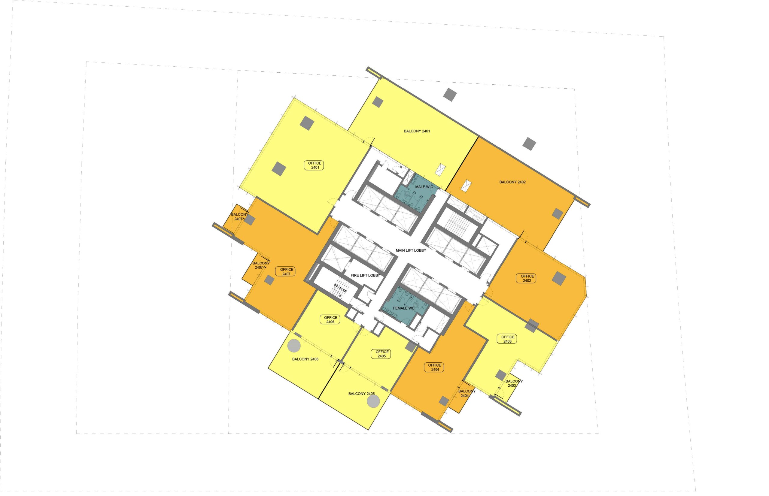 Samana Barari Avenue Floor Plan