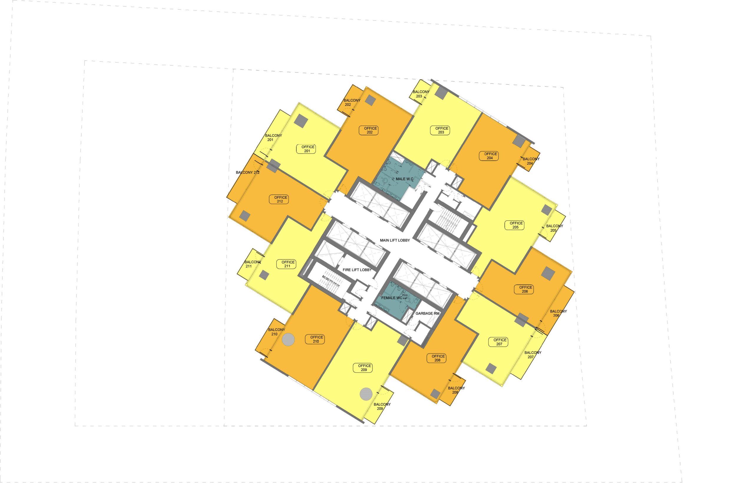 Samana Bararai Floor Plan