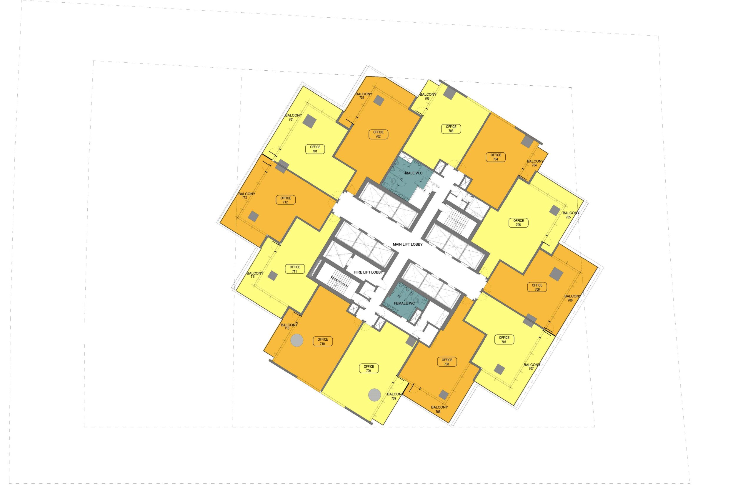 Samana Barari Avenue Floor Plan