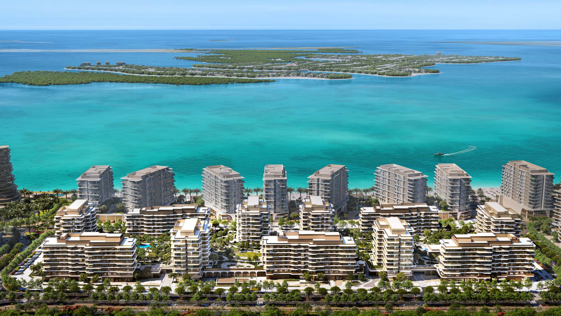 fahid Island beach house in abu dhabi