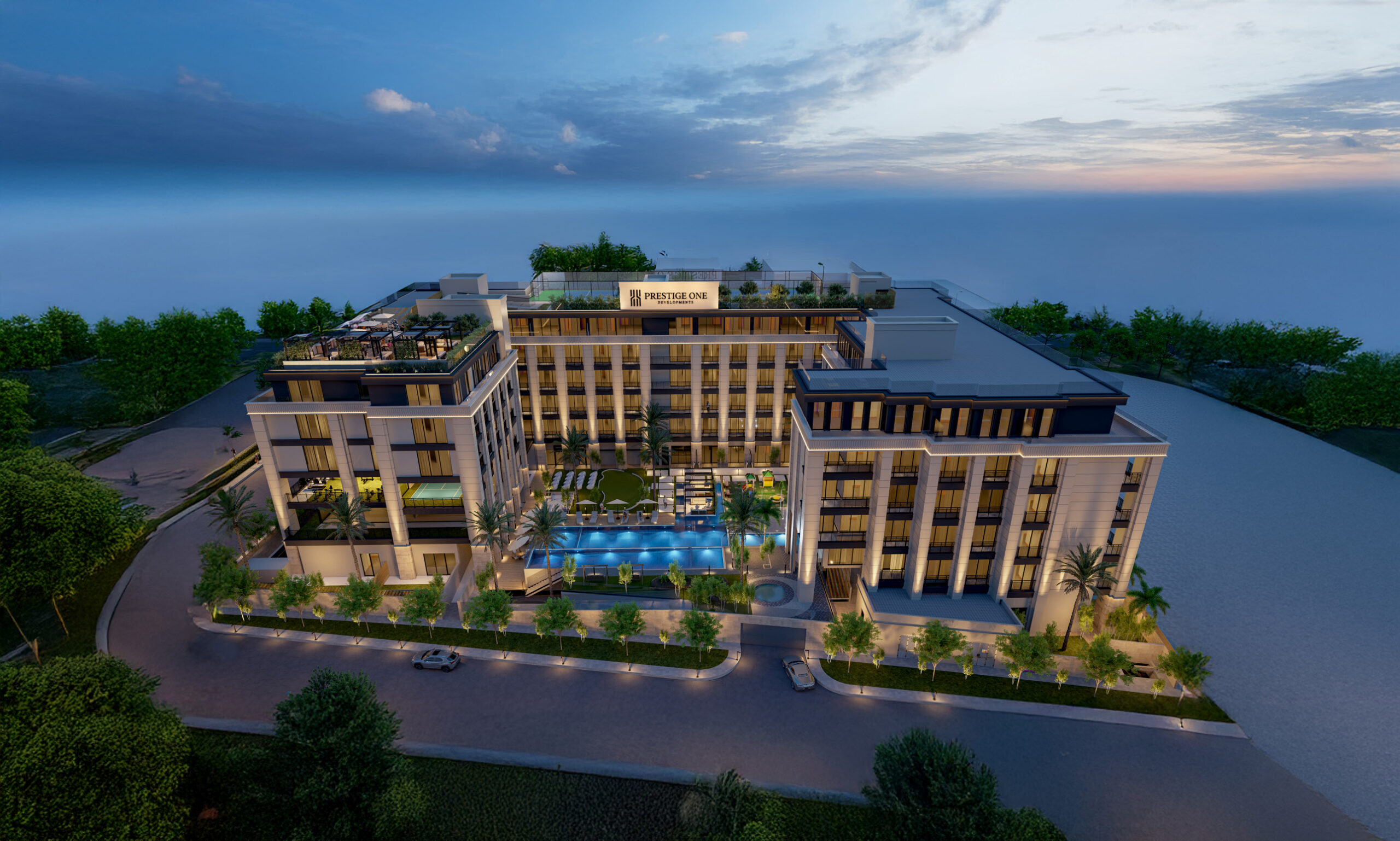 Berkeley Square JVC Dubai – modern low-rise apartment building