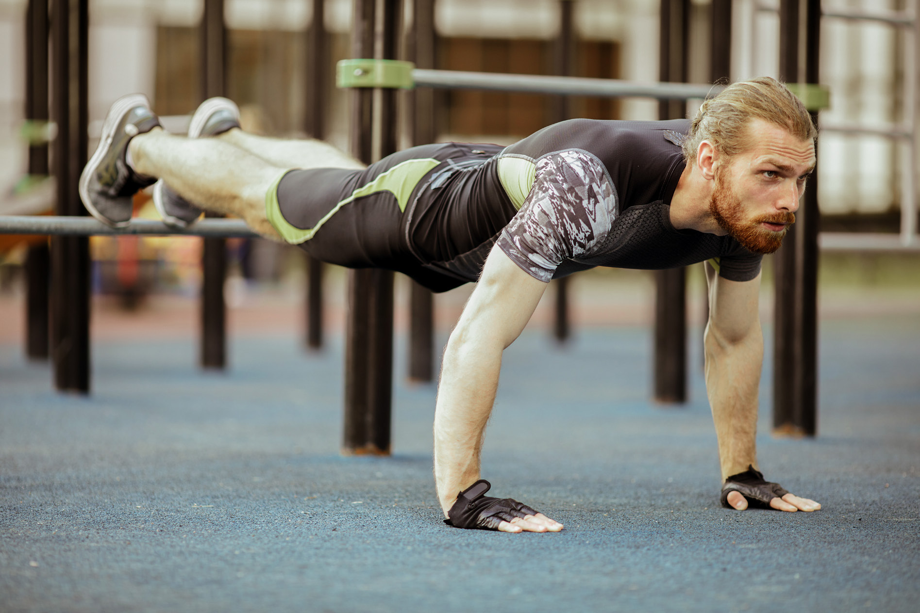 Fitness center in Berkeley Square JVC residential project