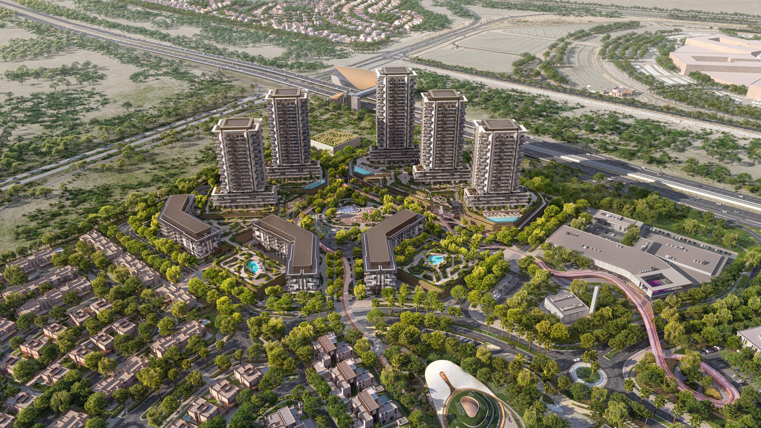 Luxury villas and townhouses in Athlon by Aldar Dubai