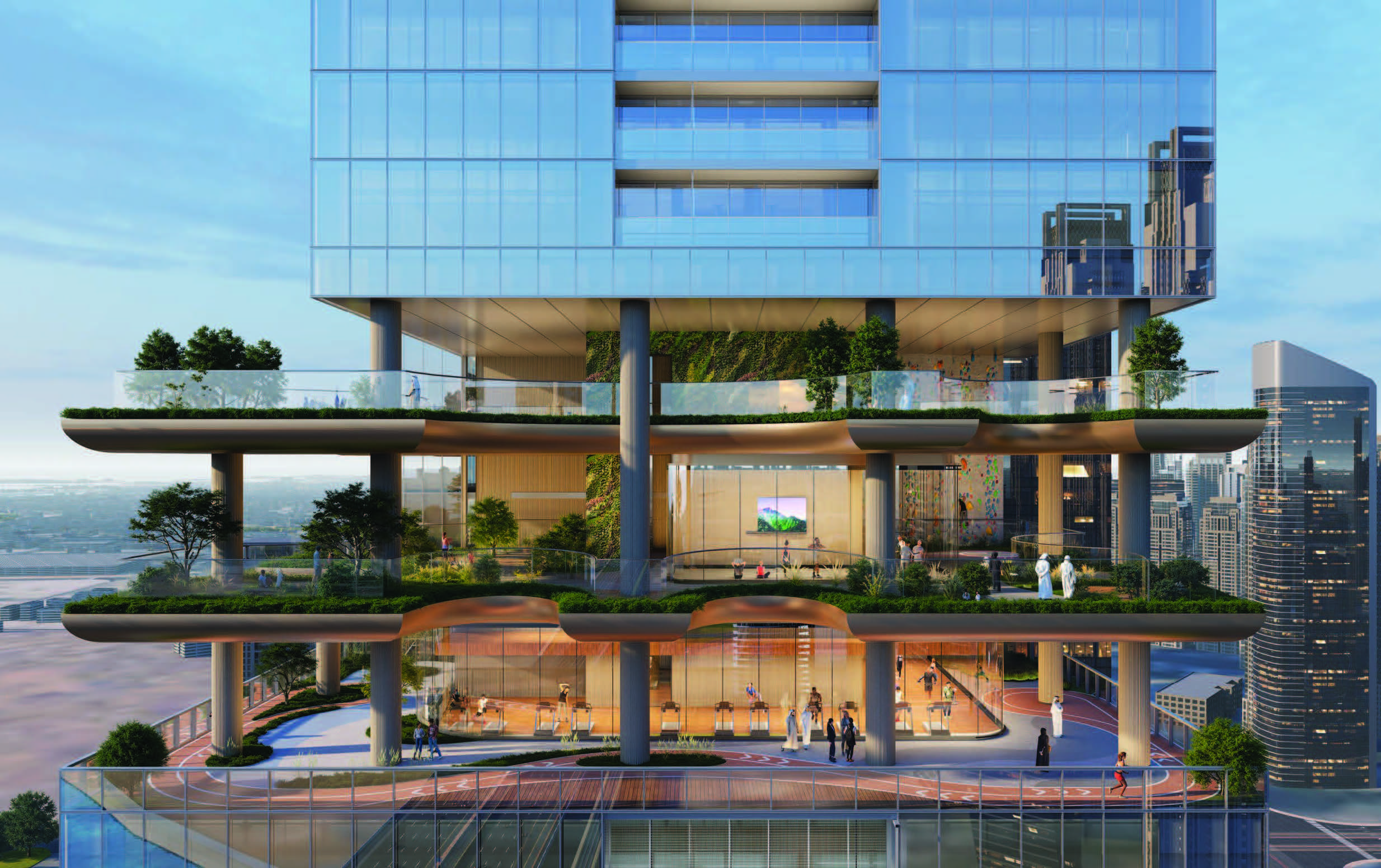 Luxury apartments in Sobha SkyParks Dubai