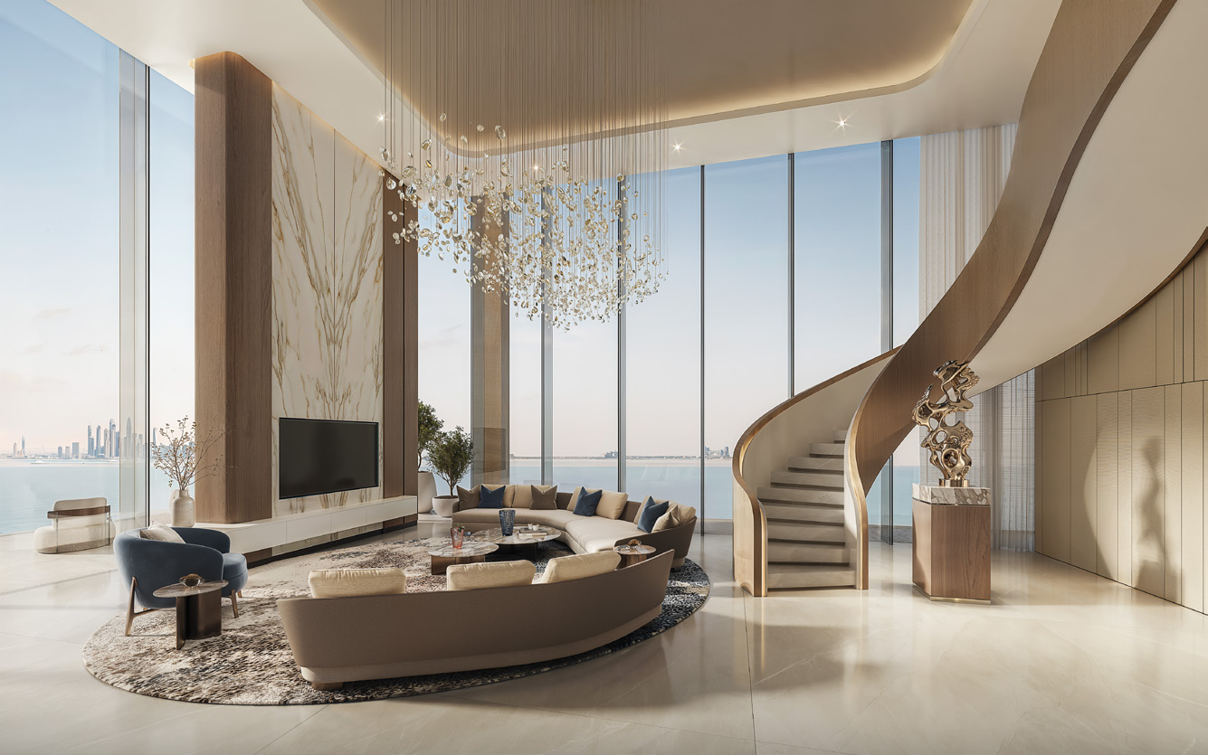 5BR PENTHOUSE LIVING AREA