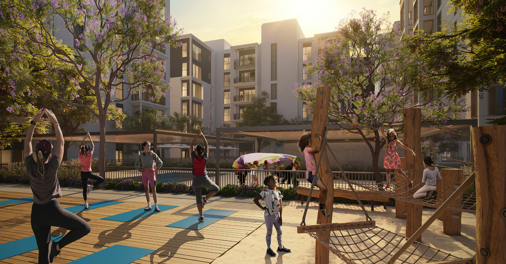 amenities around creek beach